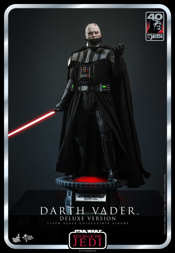 In Stock Hot Toys MMS700 Star Wars VI: Return of the Jedi 1/6 Darth Vader DELUXE Version