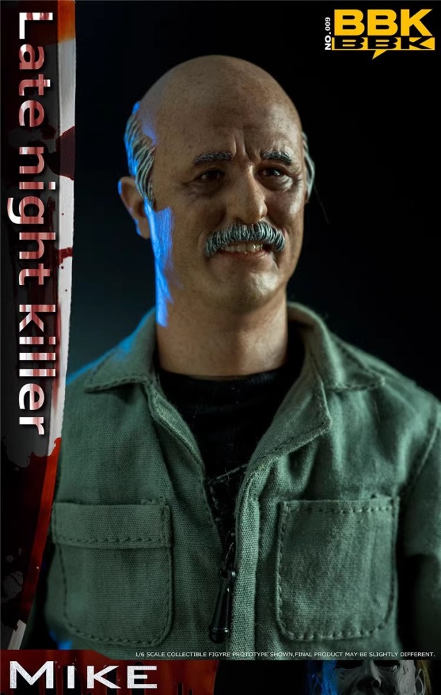 In Stock BBK009 Halloween Night 1/6 Killer Mike 12" Figure
