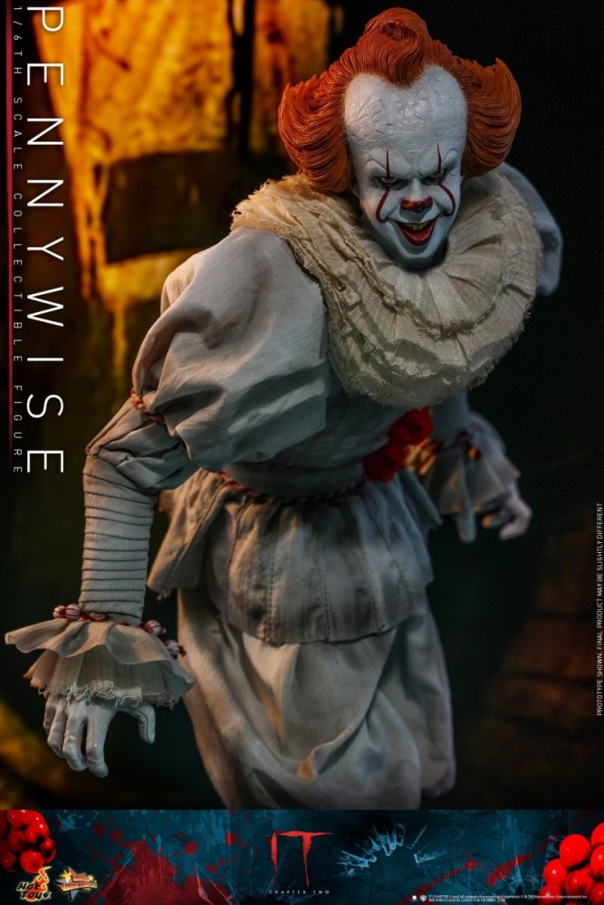 In Stock Hot Toys It Chapter Two Pennywise MMS555 1/6 Action Figure Model