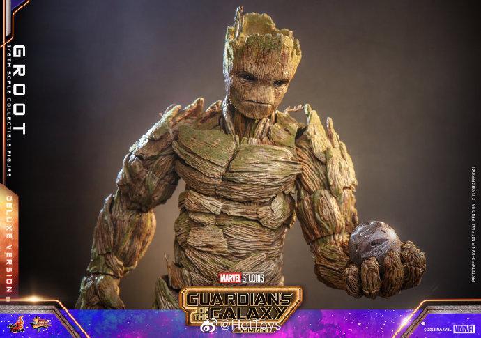 In Stock HOTTOYS 1/6 MMS706 MMS707 Guardians of the Galaxy 3 III Groot 1/6 Action Figure