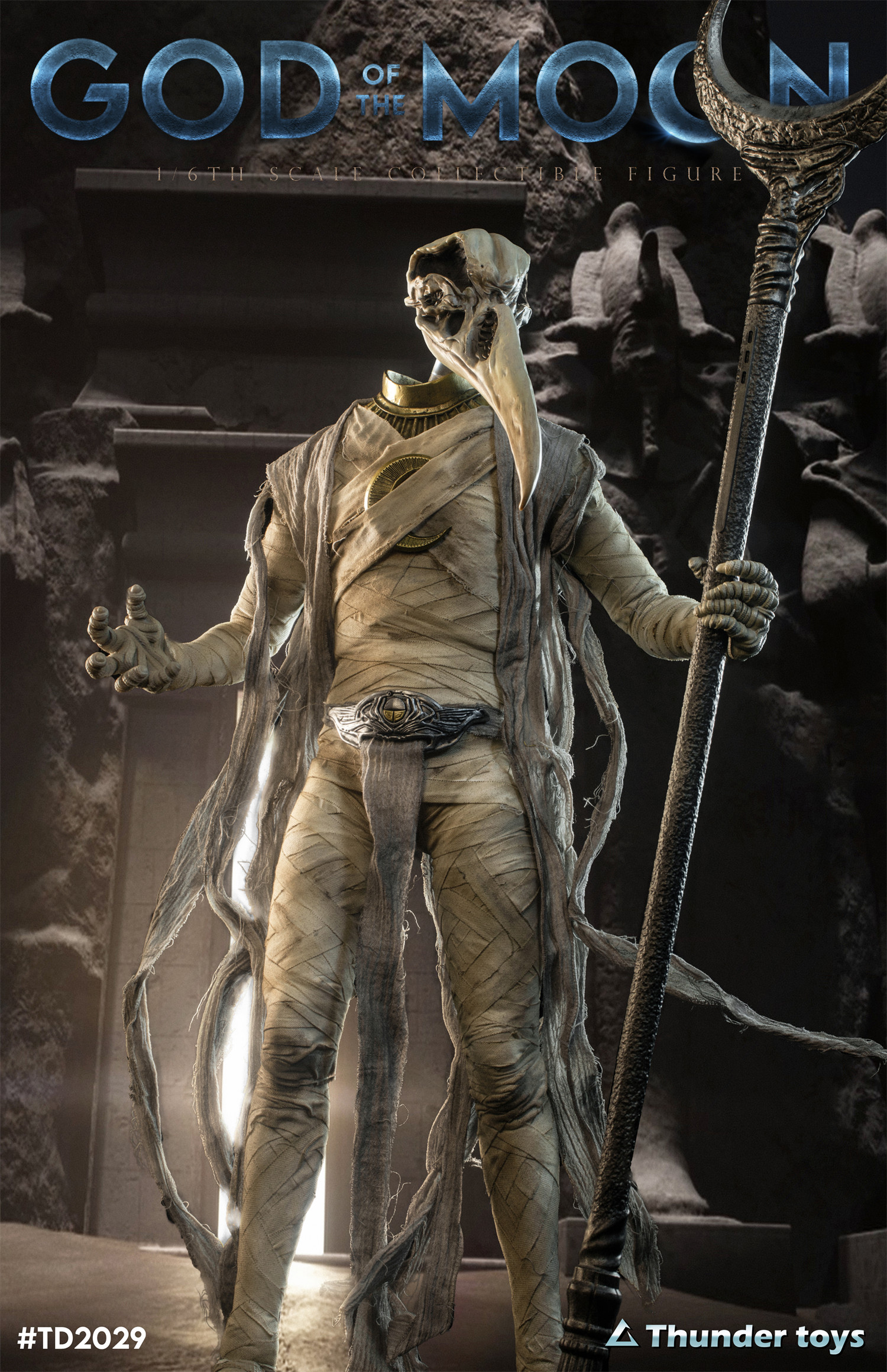 In Stock Thunder Toys TD2029 1/6 God of Moon Khonsu Action Figure