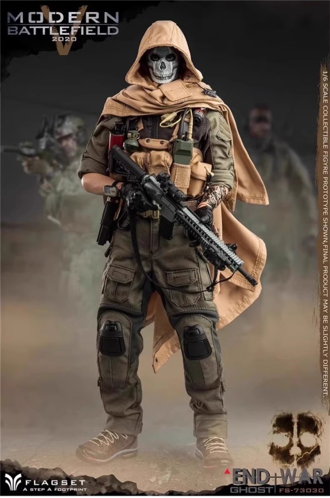 In Stock  FLAGSET FS73030 Modern Battleground Ends War Ghost 2.0 1/6 action figures