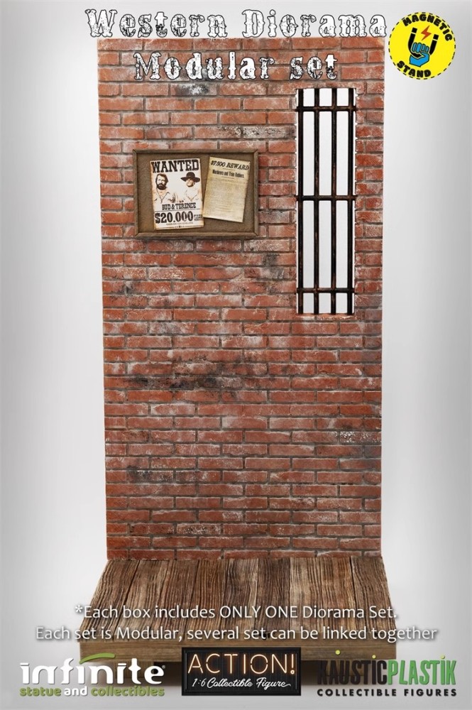 In Stock  Infinite Statue 1/6  Terence Hill  Scene platform