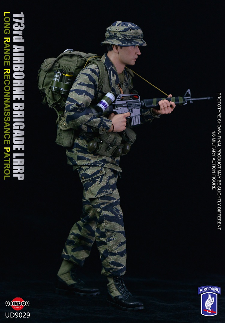 In Stock UJINDOU 1/ 6 UD9029 Army 173rd Airborne Brigade LRRP in