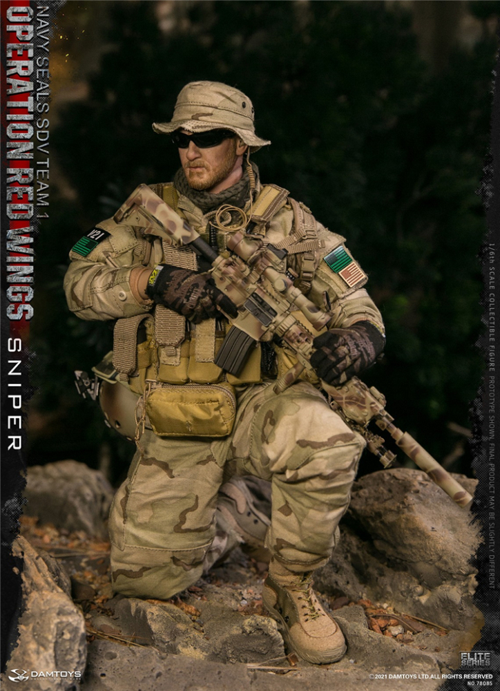 In Stock  DAMTOYS 78085 Operation Red Wings NAVY SEALS SDV TEAM 1 Sniper figure