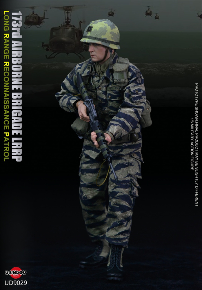 In Stock UJINDOU UD9029 1/6 US Army LRRP in Vietnam Male Soldier Action Figure