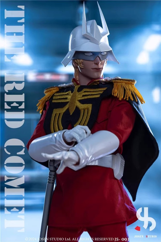 In Stock JOSEN STUDIO JS001 1/6 Red Comet Collectible Action Figure Model Toy