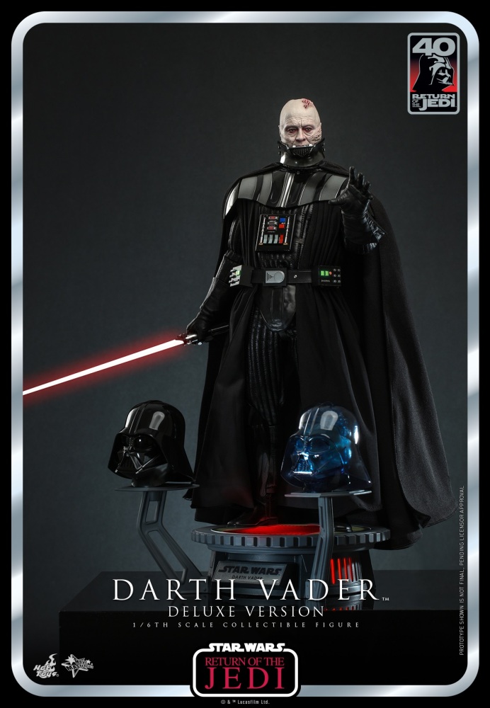 In Stock Hot Toys MMS700 Star Wars VI: Return of the Jedi 1/6 Darth Vader DELUXE Version