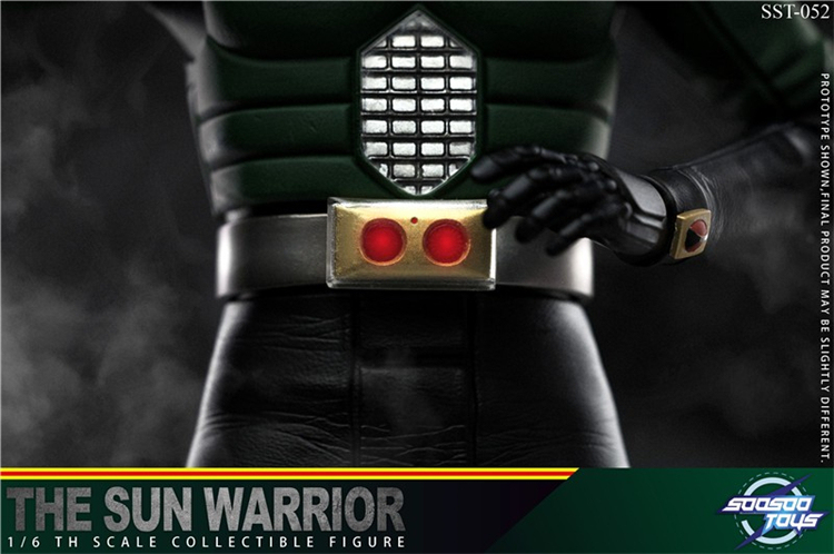 [Pre-order] SOOSOOTOYS SST-052 1/6 Masked Rider Black RX 12" Action Figure Model