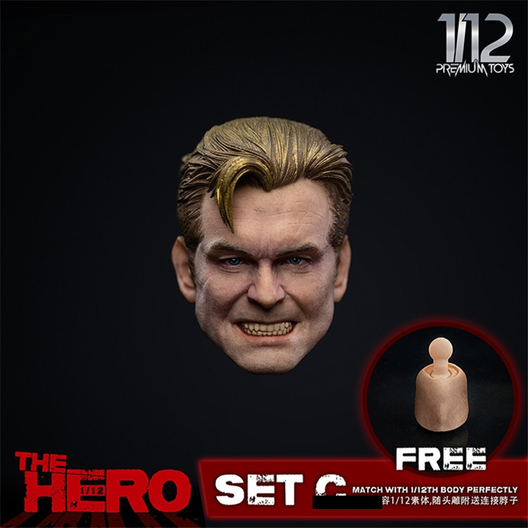 premium toys 1/12 The Hero European and American expression head eagle PM9018ABCDE
