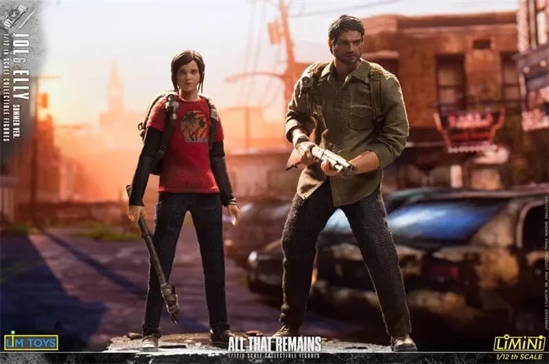 In Stock LIMTOYS LMN006 1/12 The Last of Us Joel & Ellie Action Figure Model Collection