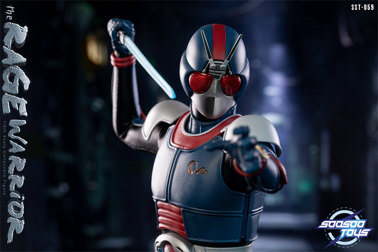 In Stock Soosootoys SST-059 1/6 Masked Rider Black RX Action Figure Model Toy