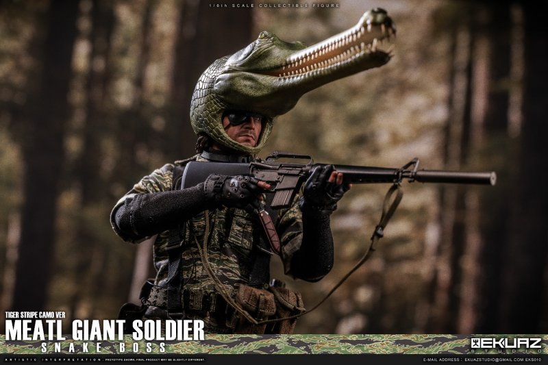 Pre-order EKUAZ STUDIO EKS010/011 1/6 Metal Gear Solid Snake