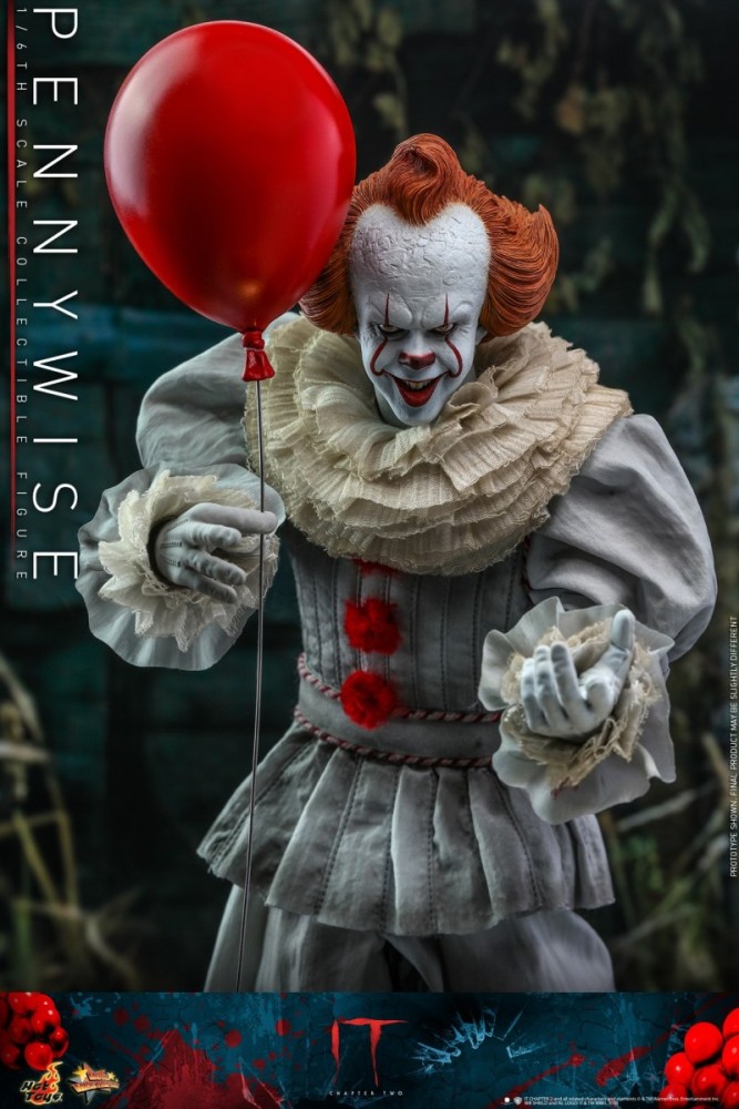 In Stock Hot Toys It Chapter Two Pennywise MMS555 1/6 Action Figure Model