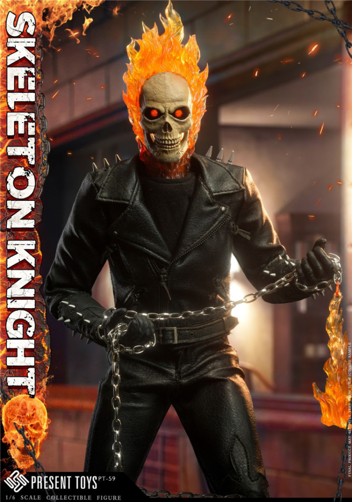[Pre-order]  PRESENT TOYS 1/6Scale PT-sp59 Skeleton knight PVC Action Figure