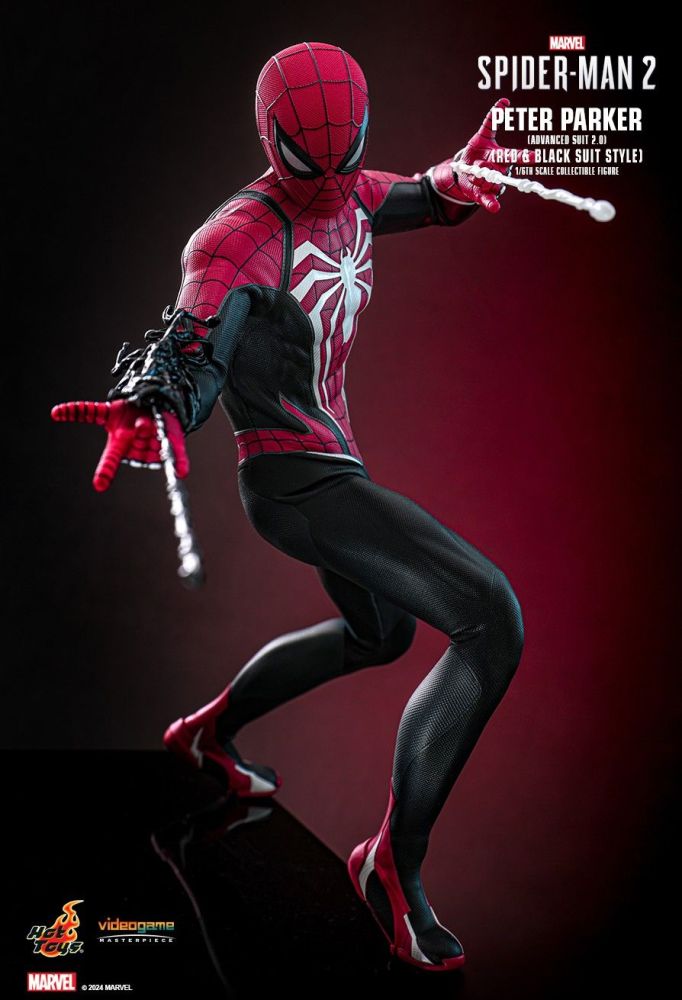 In Stock Hot Toys VGM66 spiderman 2 Spider-Man Peter Parker Advanced Suit 2.0 1/6 Figure