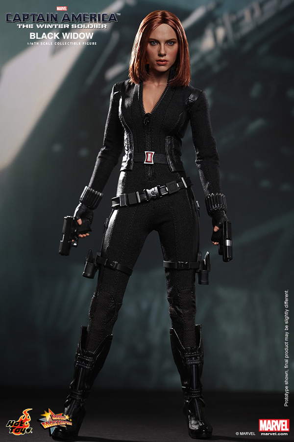 IN STOCK Hot Toys Movie MMS239 Captain America Winter Soldier Black Widow 1/6 Figure