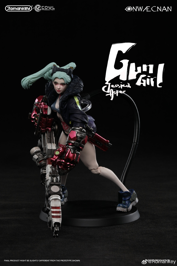 In Stock Romankey X COWL 1/12 Gun Girl Collectible Female Action