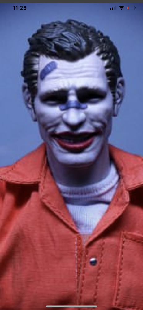 SSRTOYS prisoner joker 1/6th Headsculpt