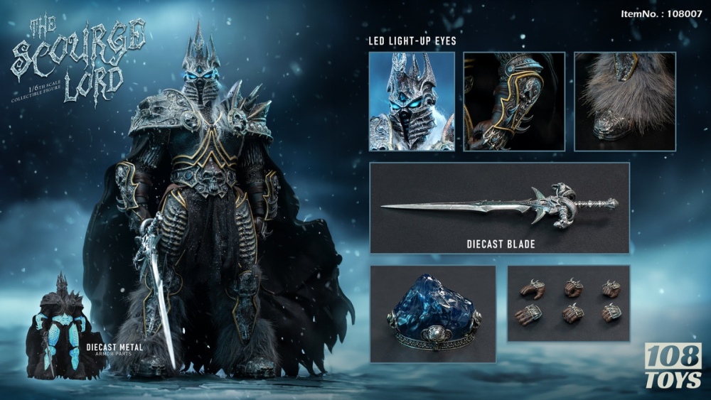 [Pre-order]  108Toys 1/6 The Frozen Demon King 108007
