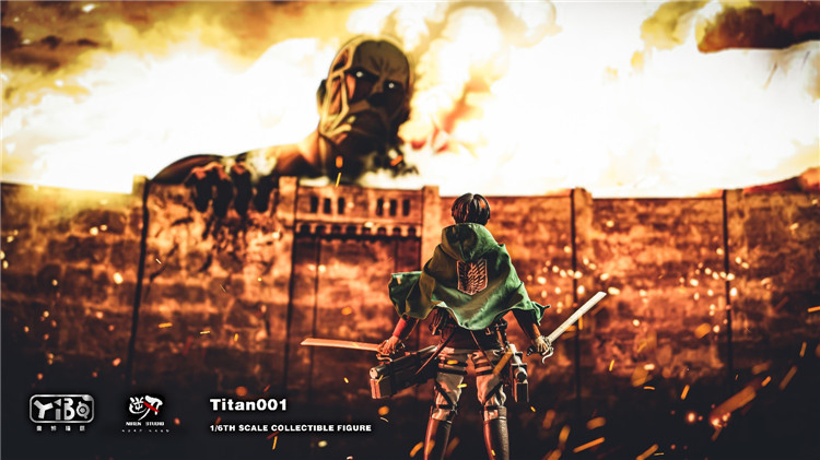 In Stock YIBO TOYS 1/6  YB-R2013B Attack on Titan Levi Ackerman Action Figure Model