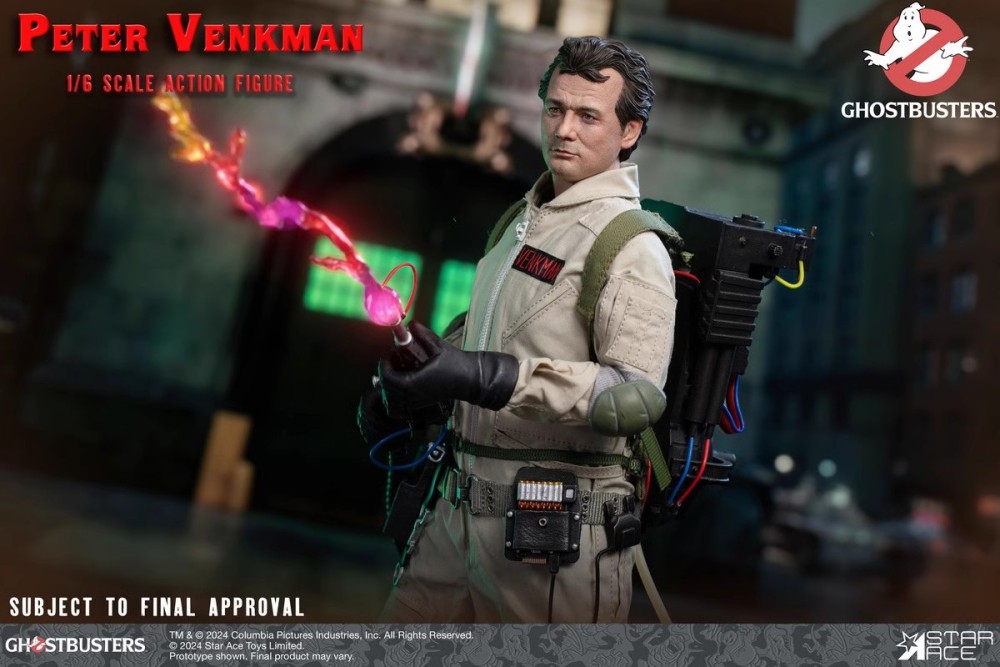 STAR ACE Toys SA0151 SA0154 1/6 Ghost Hunter Peter Venkman  Ghost Hunter Winston Zeddemore Action Figure