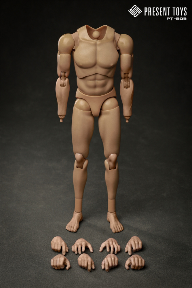 In Stock PRESENT TOYS 1/6 PT-SP85  MOTORCYCLE CLOTHING SET WITH BODY