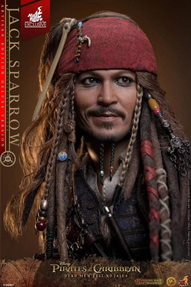 First batch HOTTOYS 1/6 DX37 DX38 ARTISAN JACK SPARROW