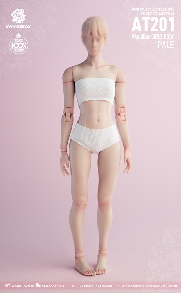 Worldbox AT201 AT202 1/6 Scale Collectible Figure Flexible European Girls Types Joint Body 12'' Action Figure Model Toys