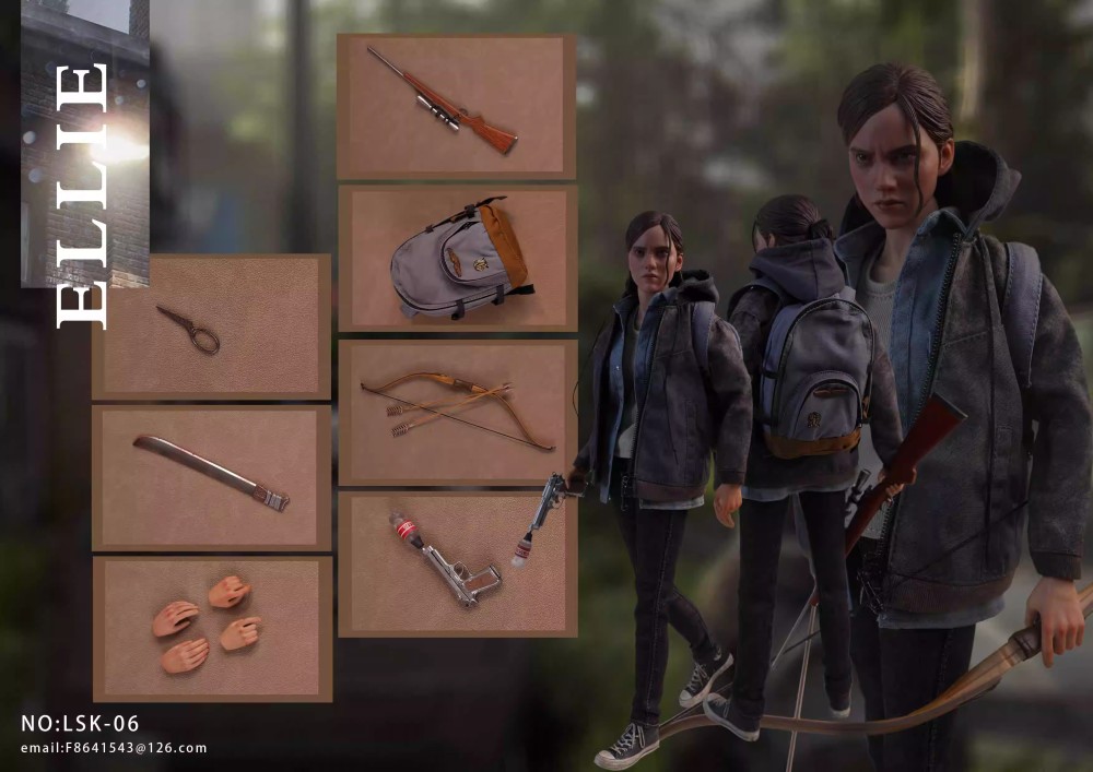 In Stock The Last of Us Ellie LSK-06 1/6 Female Action Figure