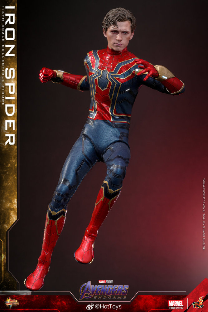 FIRST BATCH - HOT TOYS 1/6 MMS762AE IRON SPIDER ARTISAN