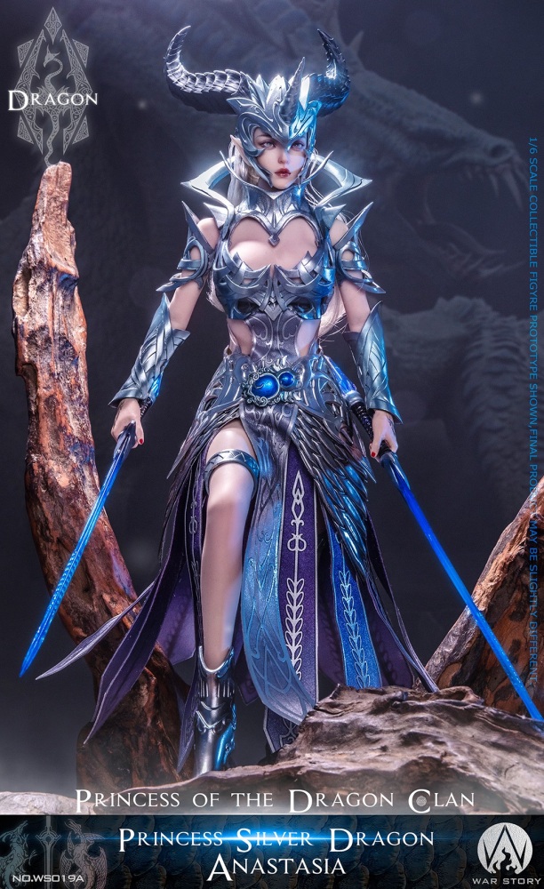 In Stock New WAR STORY WS019 1/6  Dragon Princess Alexia Action Figure