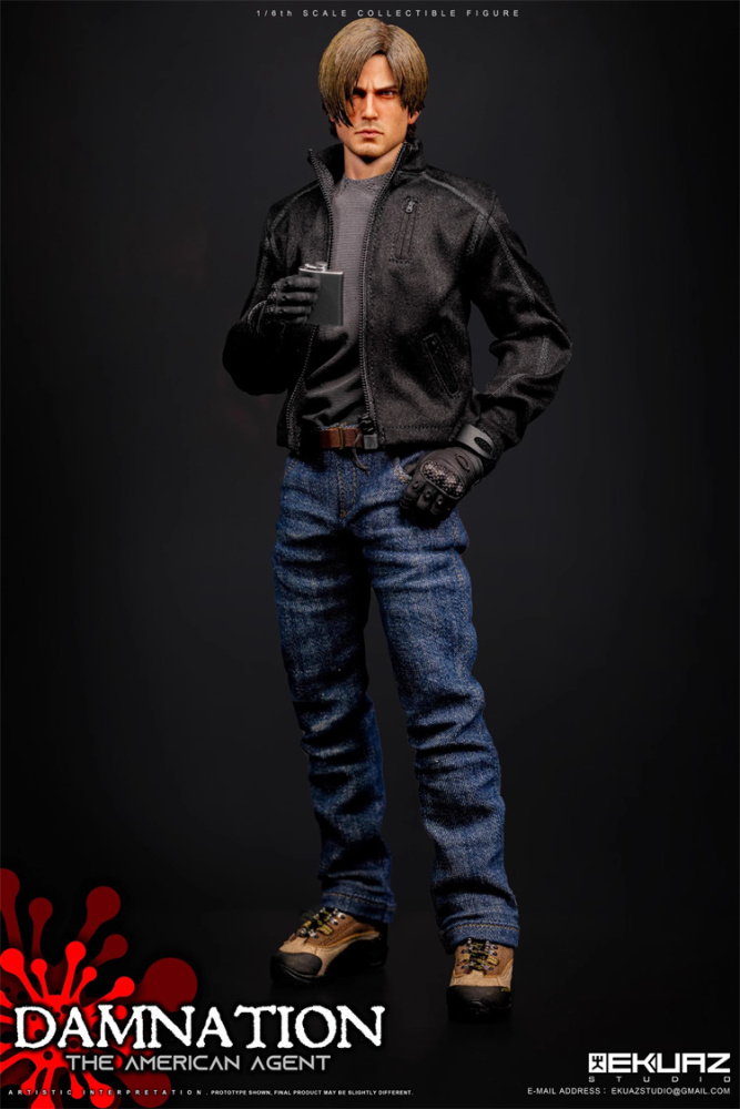 [Pre-order] EKUAZ STUDIO EKS09 1/6 Resident Zombie Evil Crisis Leon Action Figure