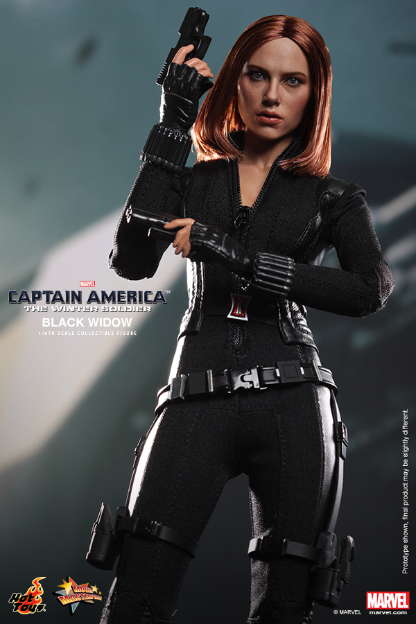 IN STOCK Hot Toys Movie MMS239 Captain America Winter Soldier Black Widow 1/6 Figure