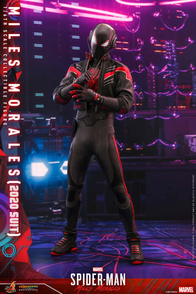 In Stock New Hot Toys VGM49 Marvel’s Spider-Man 1/6 Miles Morales (2020 Suit)