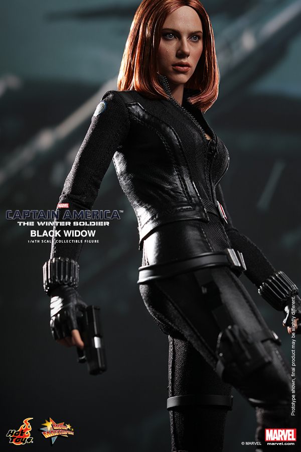 IN STOCK Hot Toys Movie MMS239 Captain America Winter Soldier Black Widow 1/6 Figure