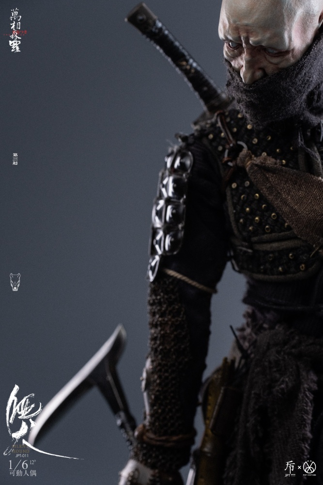 In Stock JPT design X POP COSTUME 1/6 Scale Ninja Action Figure Model