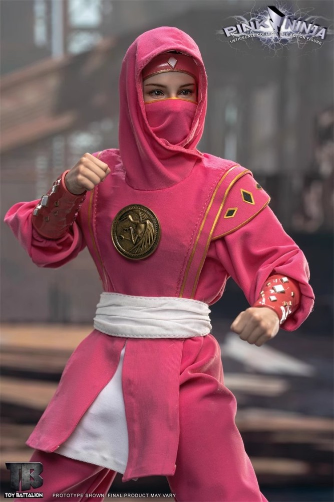 In Stock  TOYS BATTALION TB018 1/6 Female Pink Ninja Girl For 12" Action Figure Model