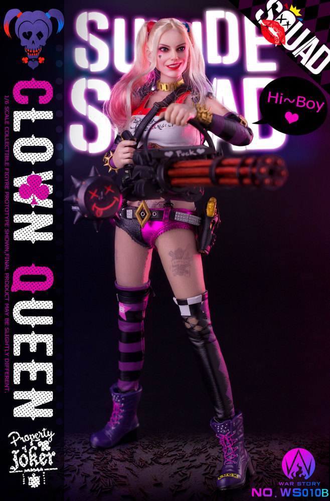 In Stock WAR STORY WS010B 1/6 Joker Clown Harleen Queen Figure Toy Deluxe Ver.