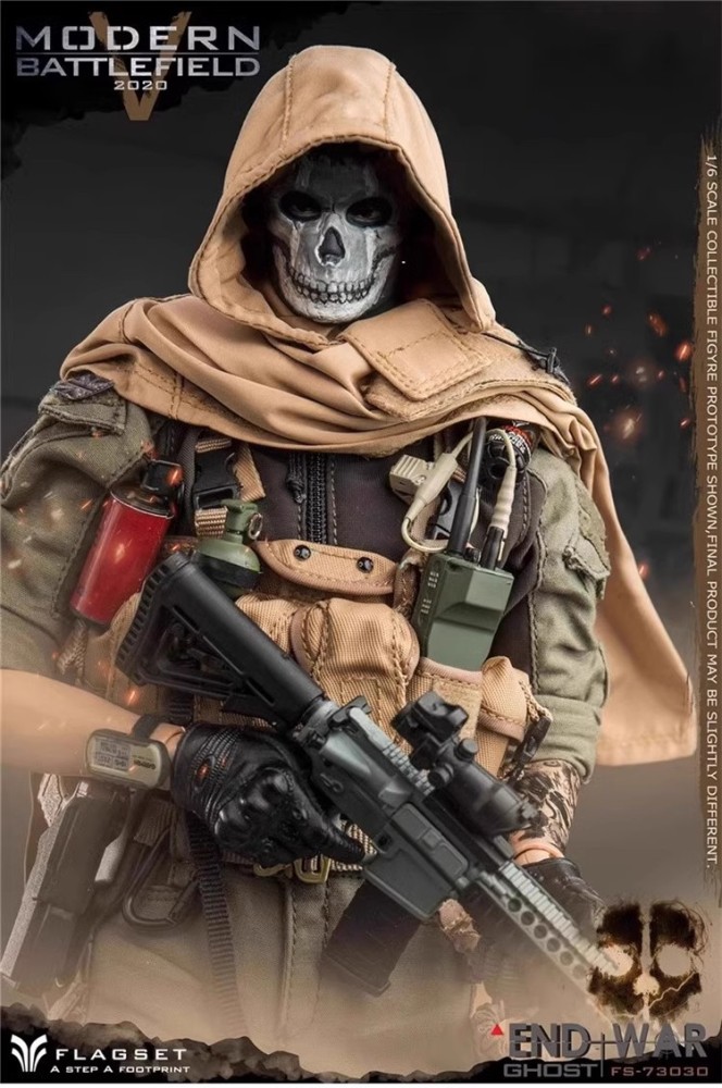 In Stock  FLAGSET FS73030 Modern Battleground Ends War Ghost 2.0 1/6 action figures