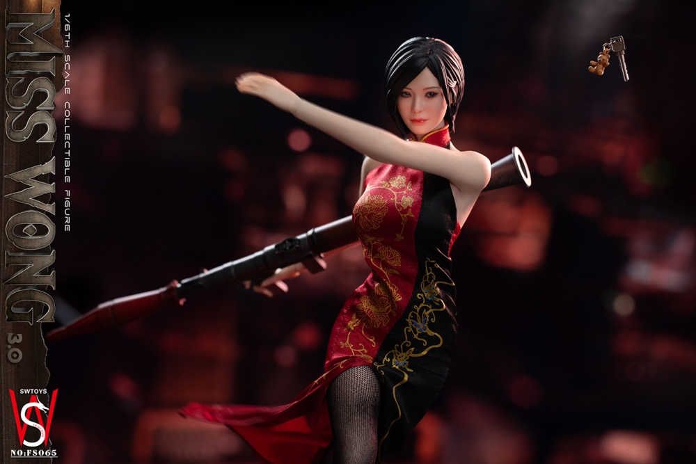 In Stock SWTOYS FS065 1/6 Miss Wong Collectible Female Action Figure Model