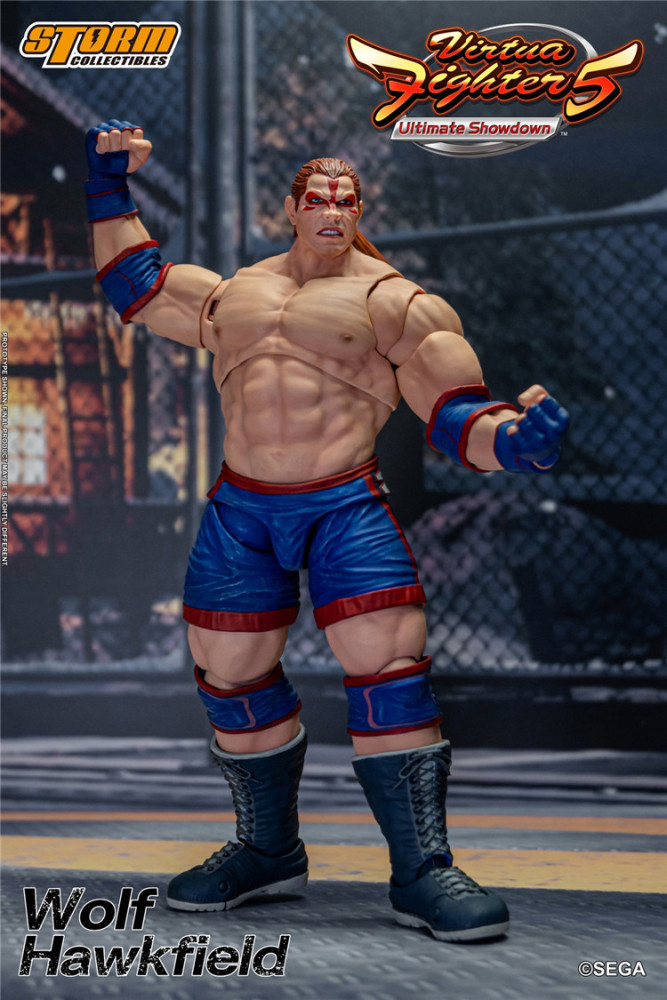 In Stock Storm Toys Virtua Fighter VR Warrior 5 Wolf SGVF02