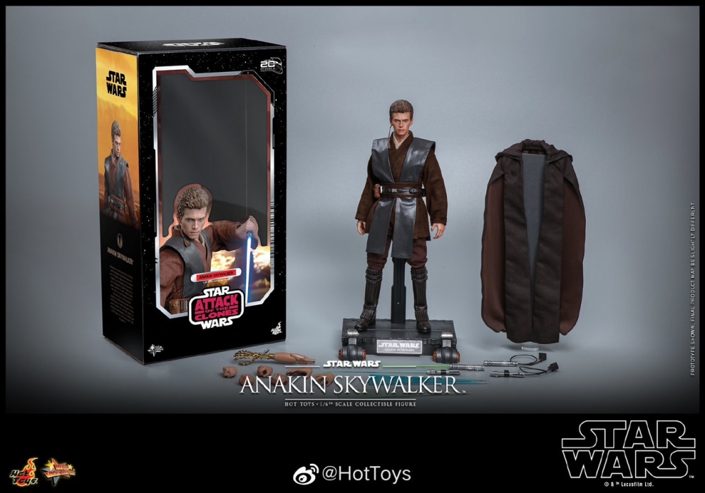 In Stock HotToys HT 1/6 MMS677 Star Wars Anakin Skywalker Collection Action Figure
