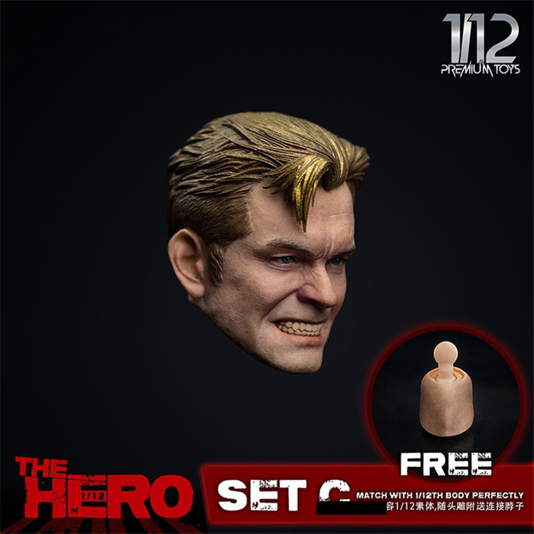 premium toys 1/12 The Hero European and American expression head eagle PM9018ABCDE