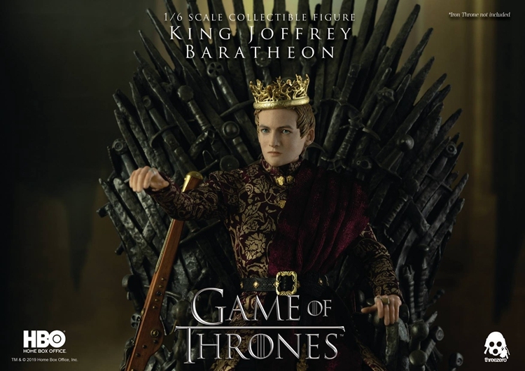 Threezero 3Z0070 1/6 Game of Thrones King Joffrey Baratheon Deluxe Ver Figure In Stock