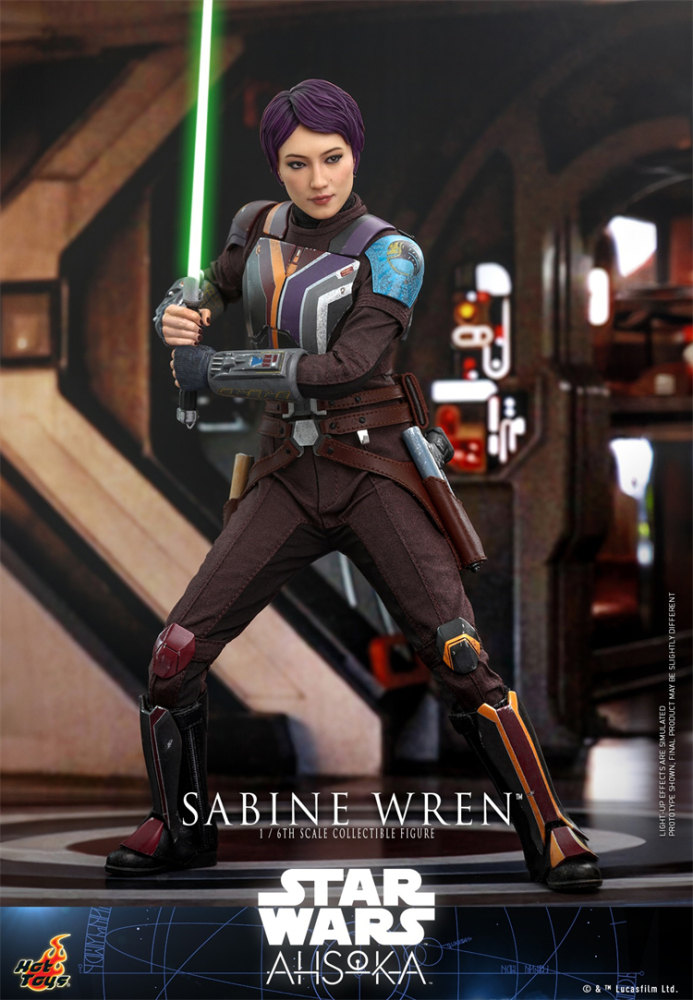 In Stock Hot Toys TMS111 Star Wars Ahsoka Sabine Wren 1/6 Scale Collectible Figure