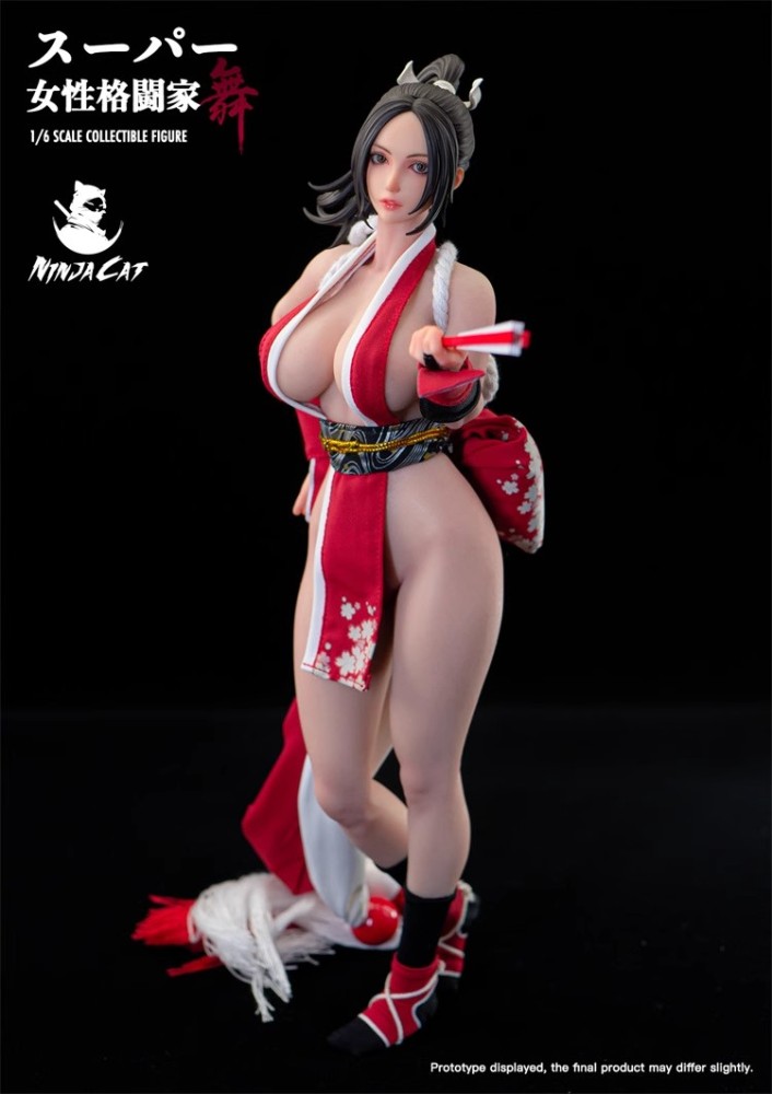 [Pre-order]  NINJA CAT N001 1/6 Female Fighter Mai Shiranui Cosplay Action Figure