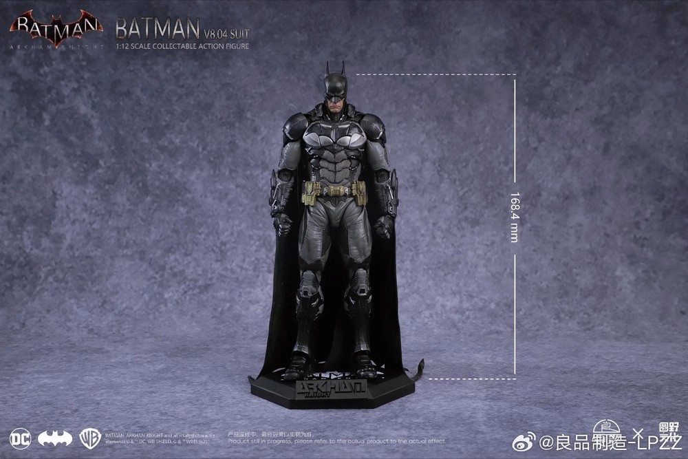 ARKHAM KNIGHT V8.04 バットマンフィギュア LPZZ Arkham Knight V8.04 Suit 1/12 Scale Action Figure