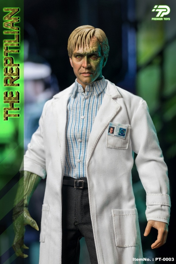 In Stock  PREMIER TOYS PT-0003B 1/6 The Lizard Dr. Connors Action Figure