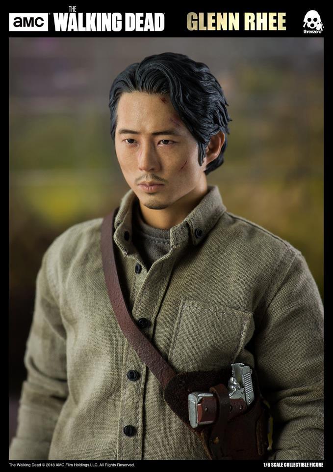 THREEZERO Glen Rhee DELUXE Ver. 1/6 Action Figure Full Set AMC The Walking Dead